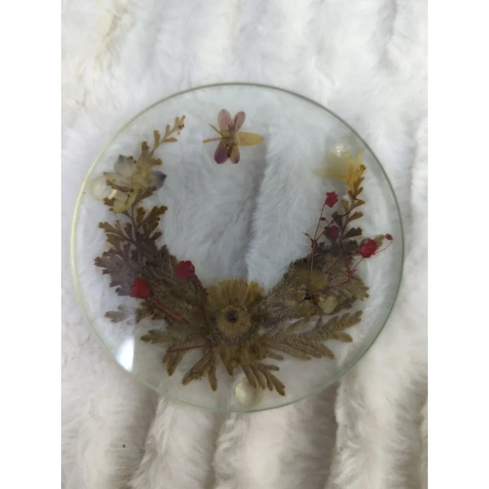 Set Of‎ 8 Round Acrylic Coasters 4